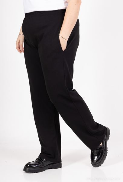 Picture of CURVY GIRL STRETCH TROUSER WITH POCKETS